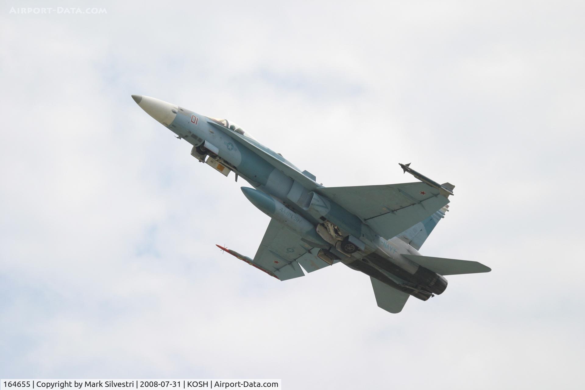 164655, 1992 McDonnell Douglas F/A-18C Hornet C/N 1082/C279, Oshkosh 2008