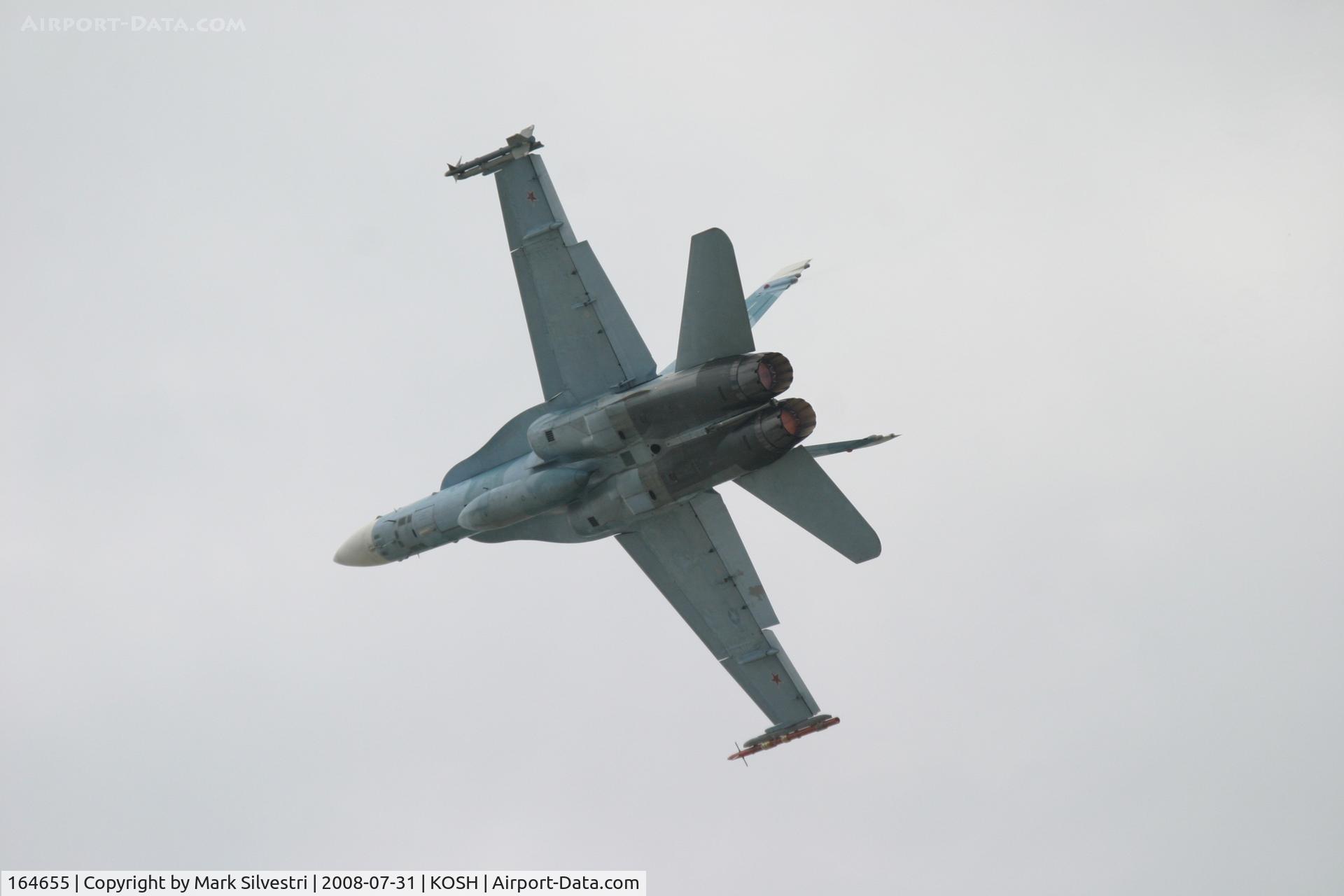 164655, 1992 McDonnell Douglas F/A-18C Hornet C/N 1082/C279, Oshkosh 2008