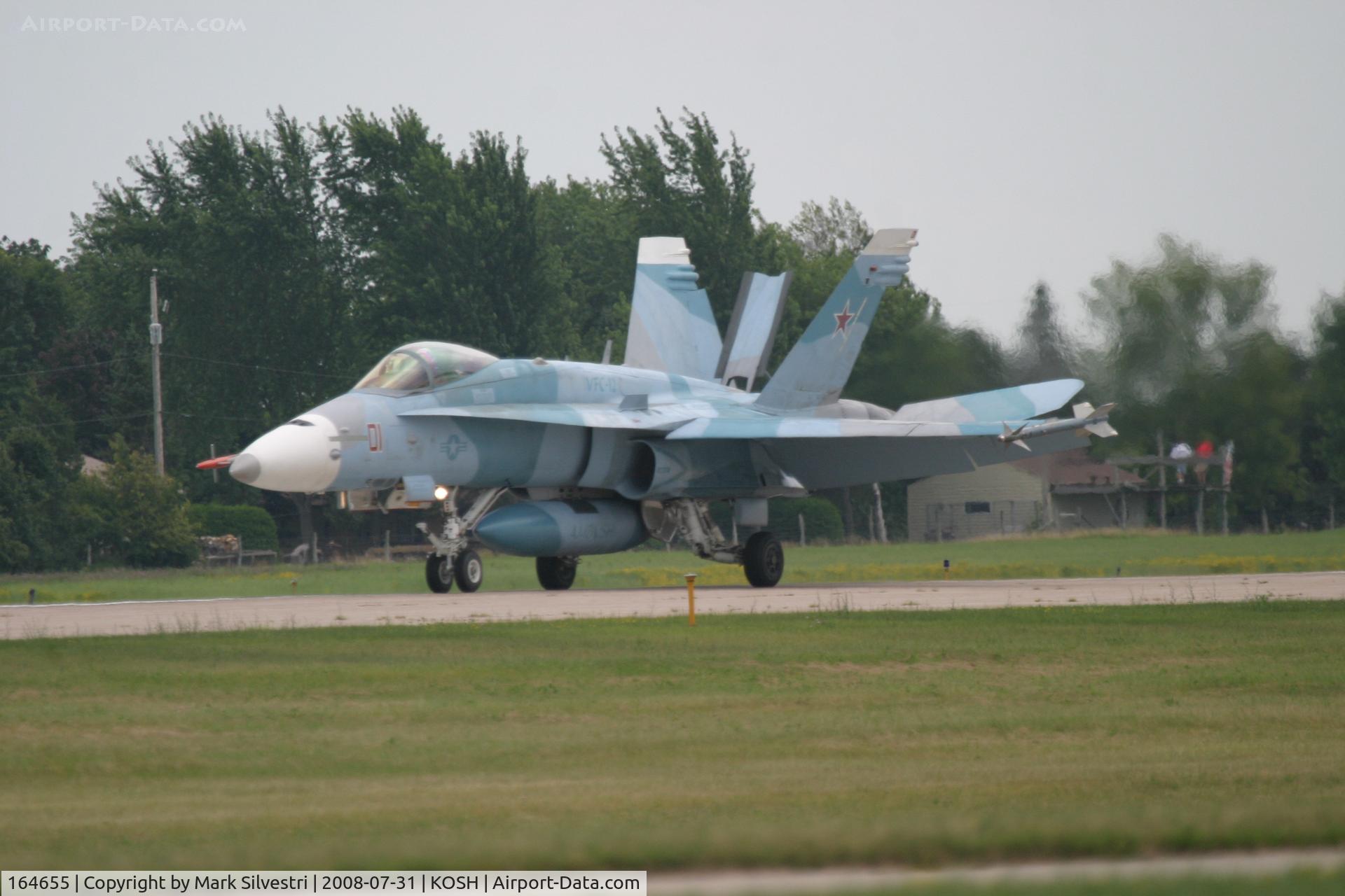 164655, 1992 McDonnell Douglas F/A-18C Hornet C/N 1082/C279, Oshkosh 2008
