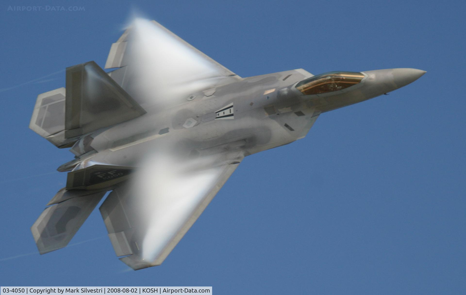 03-4050, 2003 Lockheed Martin F-22A Raptor C/N 4050, Oshkosh 2008