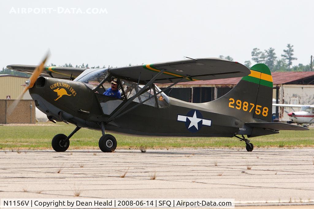 N1156V, 1943 Stinson L-5 Sentinel C/N 60507, 1943 Stinson L-5 N1156 (298758) 