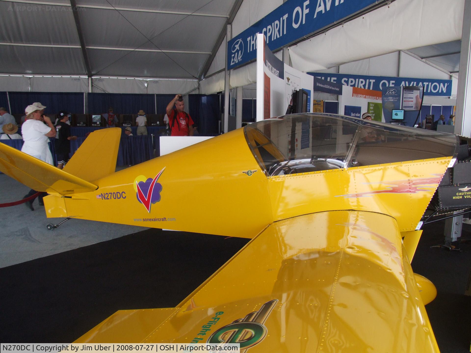 N270DC, Sonex Waiex C/N 0002, The registration says 