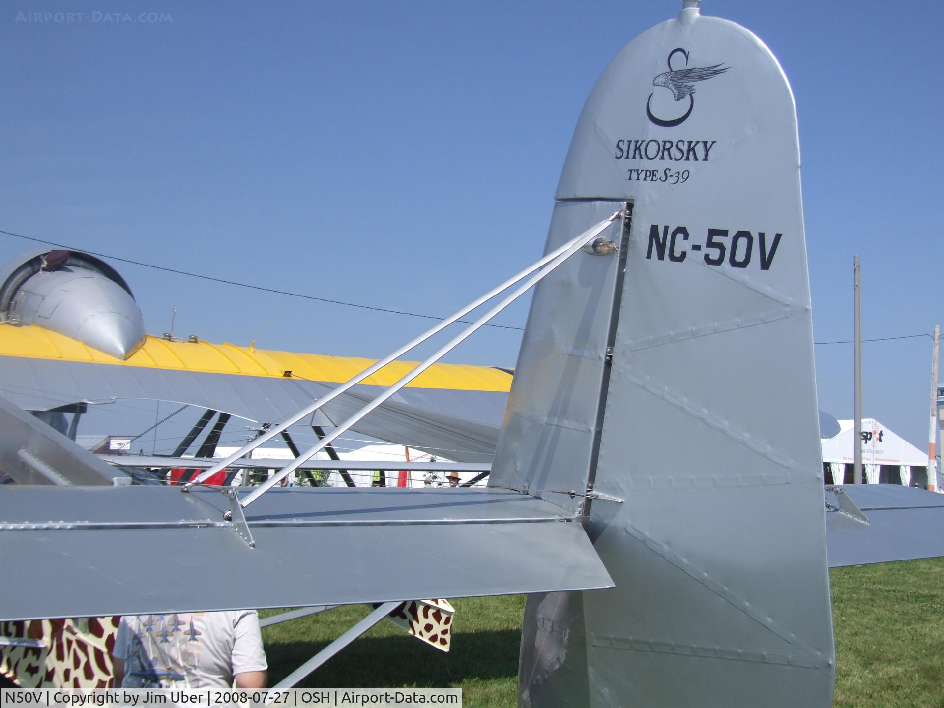 N50V, 1931 Sikorsky S-39-C C/N 912, On display at Airventure