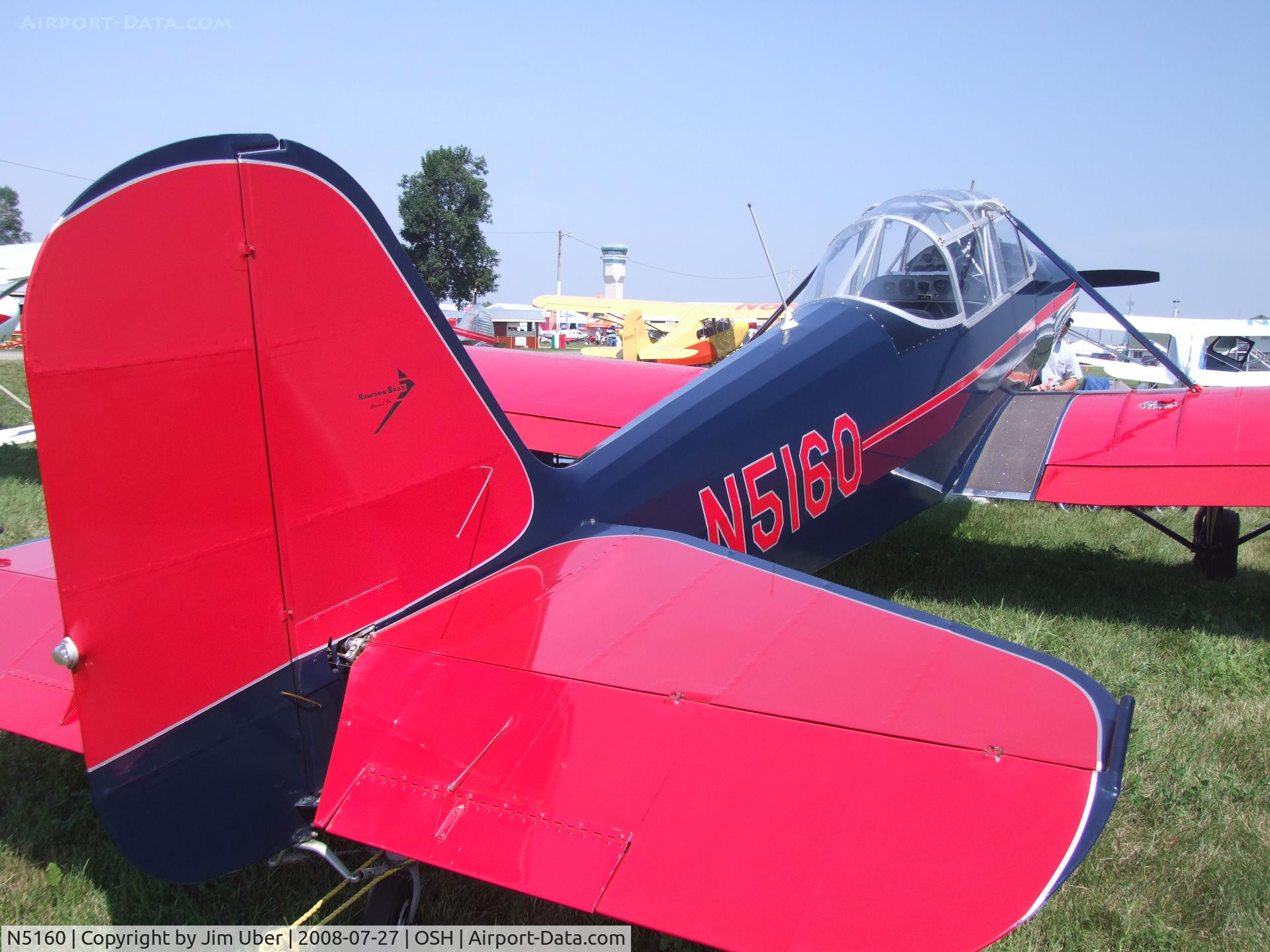 N5160, 1952 Rawdon T1 C/N T1-6, Displayed at Airventure