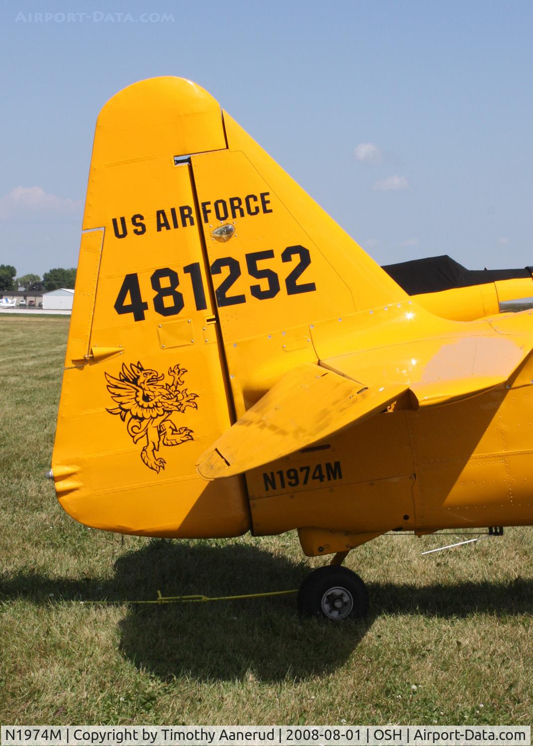 N1974M, North American AT-6D C/N 44-81252, EAA AirVenture 2008