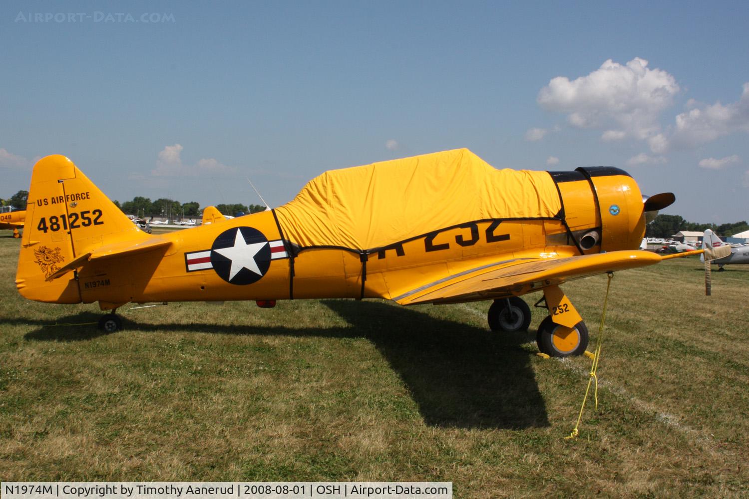 N1974M, North American AT-6D C/N 44-81252, EAA AirVenture 2008