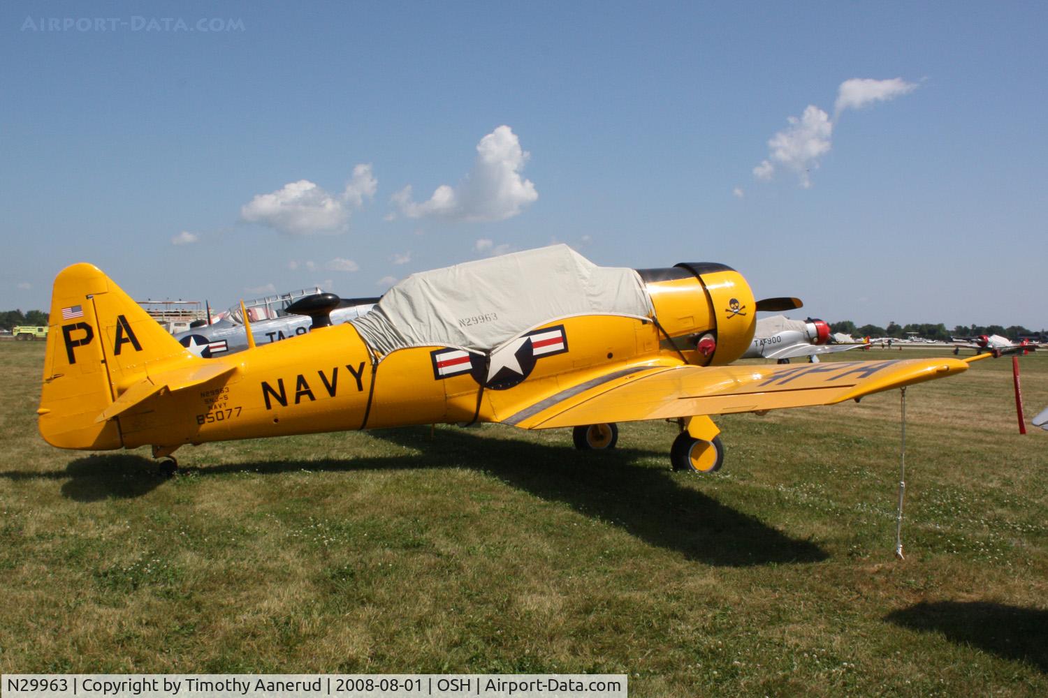 N29963, 1942 North American AT-6D Texan C/N 49-2977, EAA AirVenture 2008