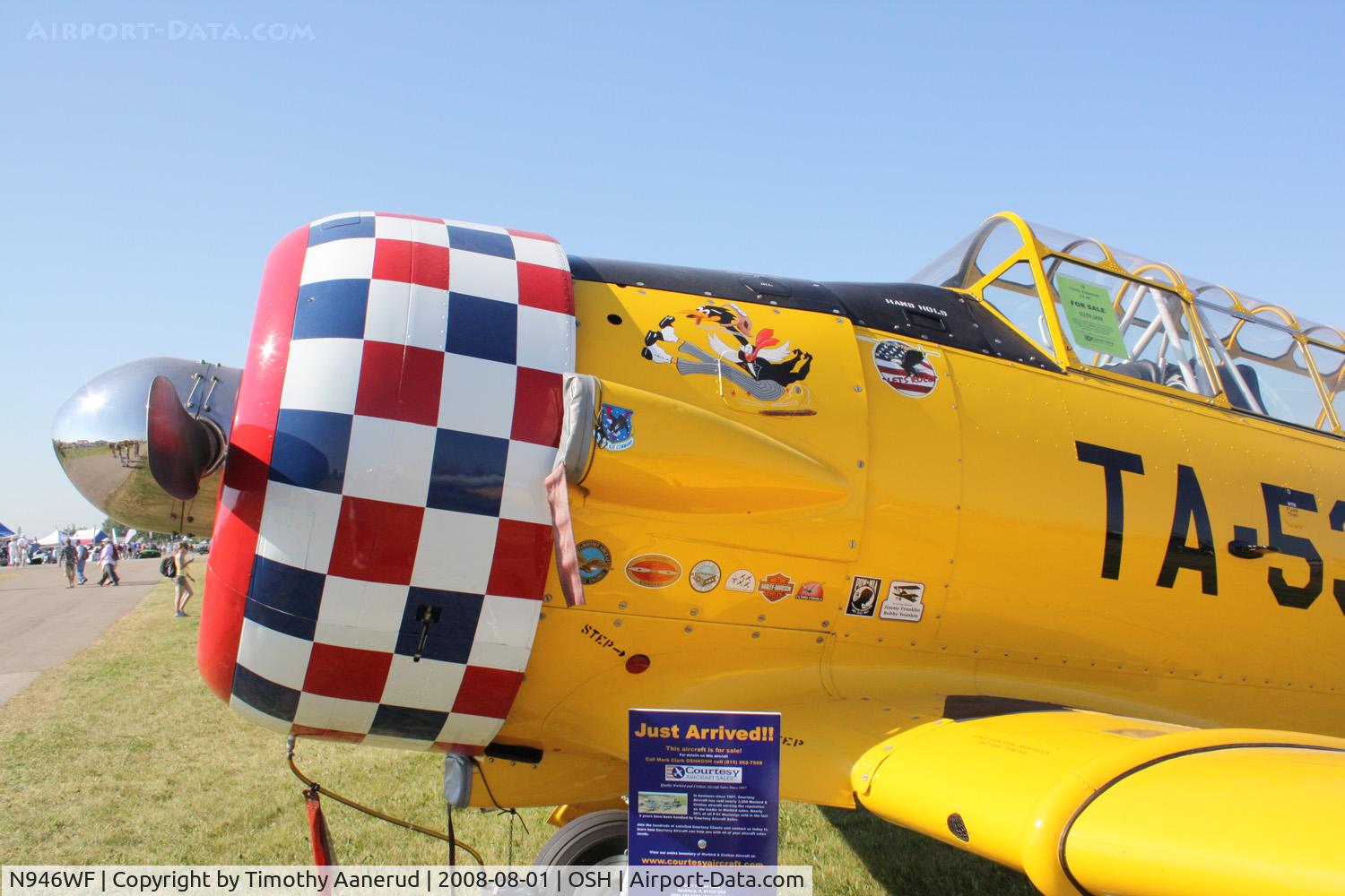 N946WF, 1941 North American T-6G Texan C/N 168-680, EAA AirVenture 2008