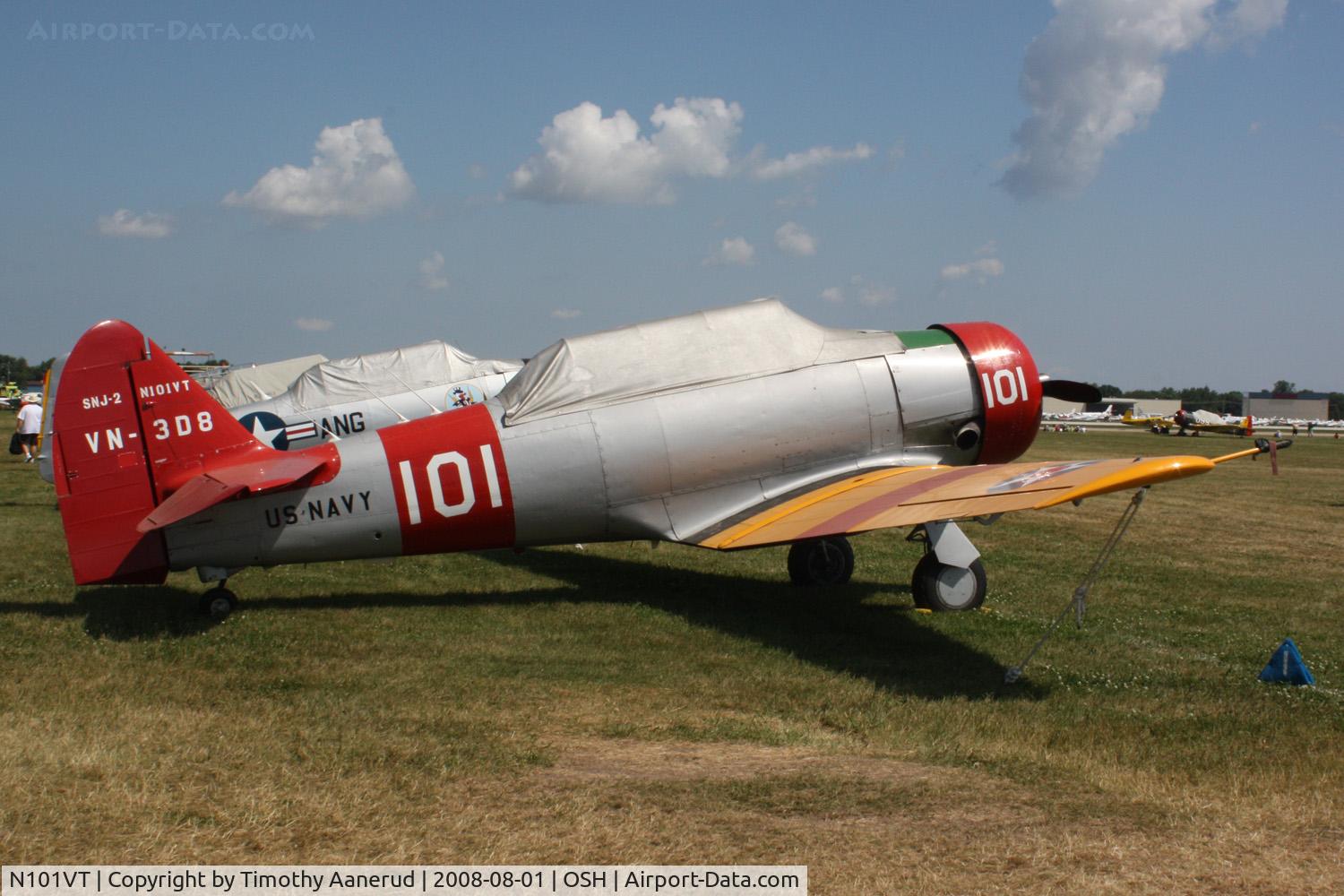 N101VT, 1958 North American AT-6C Texan C/N 88-13384, EAA AirVenture 2008