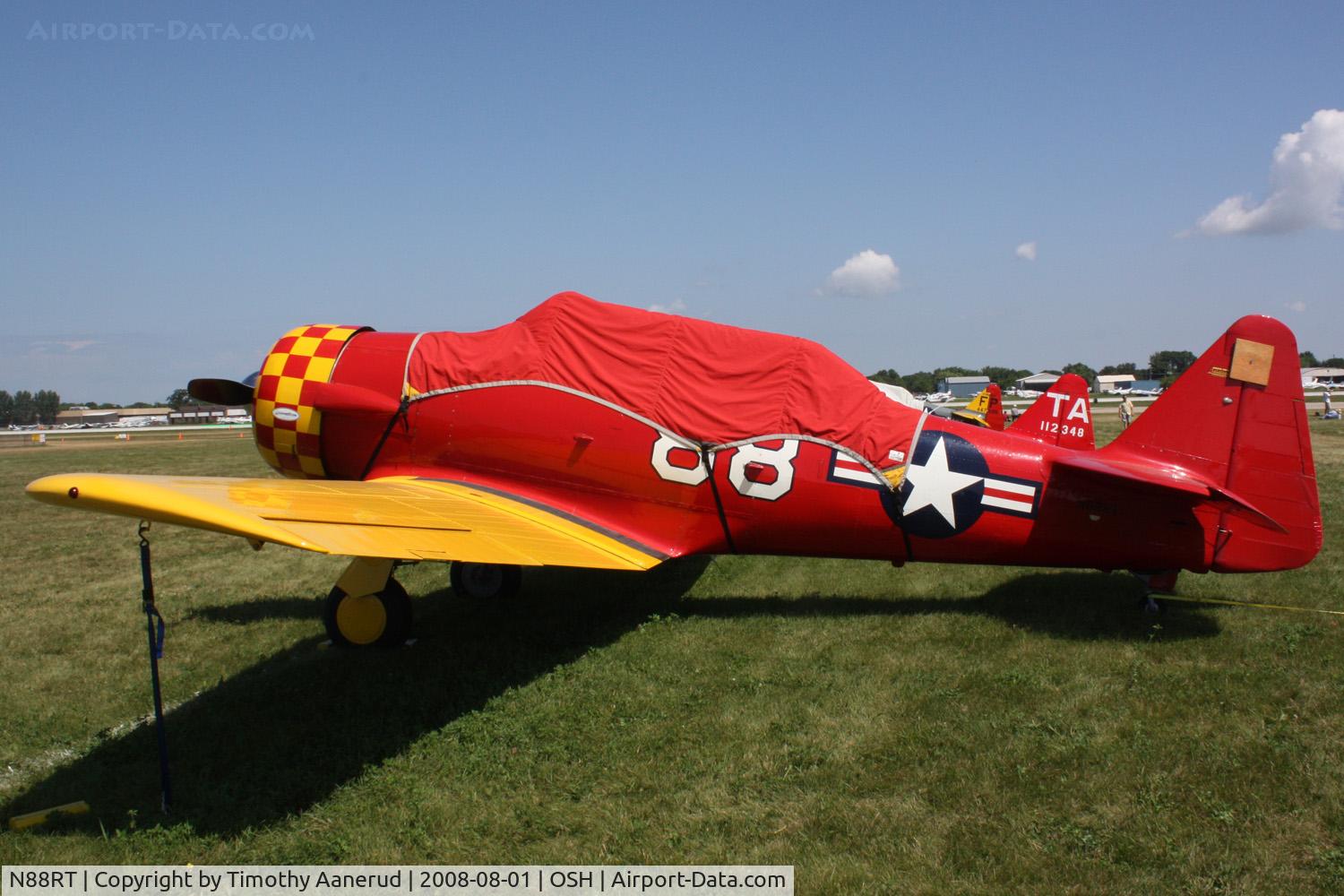 N88RT, North American/victoria Mnt Lt AT-6A C/N 2780, EAA AirVenture 2008