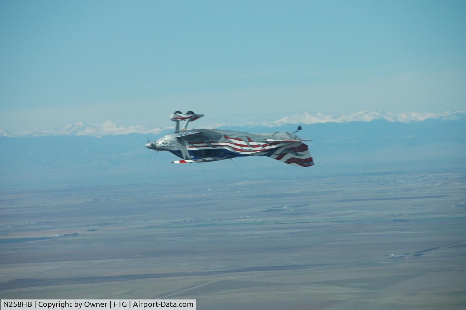 N258HB, 1989 Sorrell SNS-7 Hiperbipe C/N 258, havin fun over the Rockies