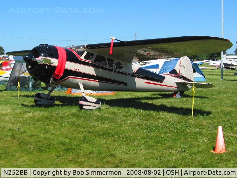 N252BB, 1950 Cessna 195A C/N 7571, Airventure 2008 - Oshkosh, WI