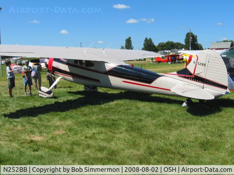 N252BB, 1950 Cessna 195A C/N 7571, Airventure 2008 - Oshkosh, WI