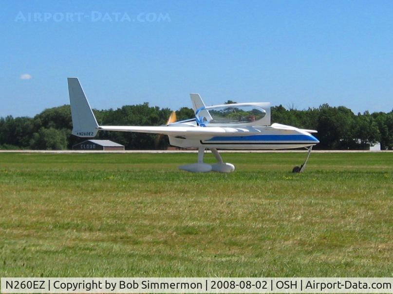 N260EZ, 1991 Rutan Long-EZ C/N 260, Airventure 2008 - Oshkosh, WI