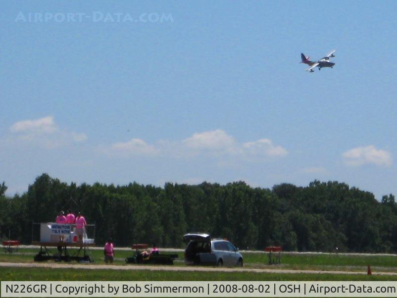 N226GR, 1954 Grumman HU-16E Albatross C/N G-359, Base-to-final RWY 36 at Airventure 2008 - Oshkosh, WI