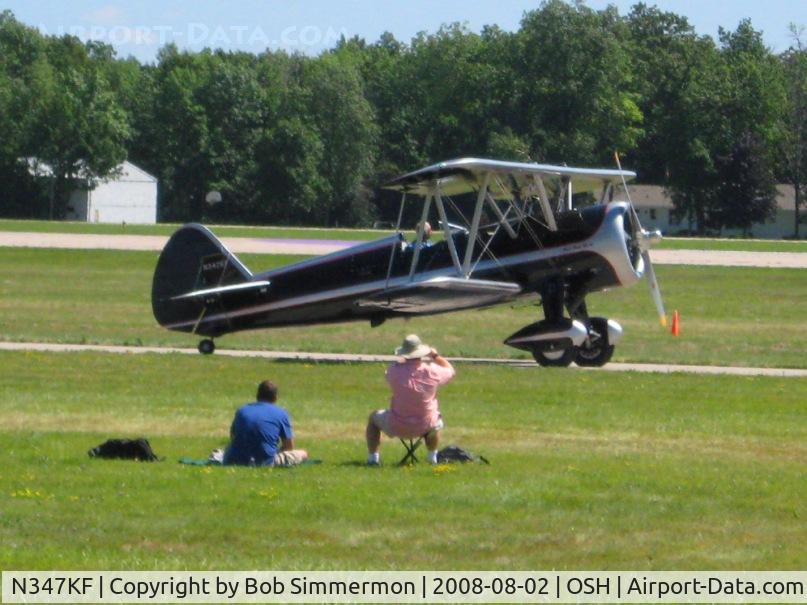 N347KF, 1943 Boeing B75N1 C/N 75-7424, Airventure 2008 - Oshkosh, WI