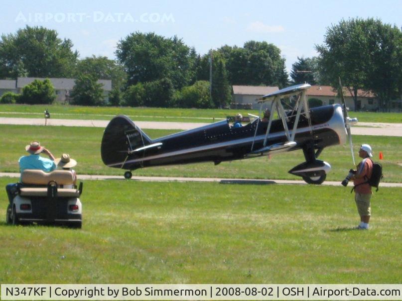 N347KF, 1943 Boeing B75N1 C/N 75-7424, Airventure 2008 - Oshkosh, WI