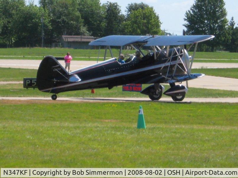 N347KF, 1943 Boeing B75N1 C/N 75-7424, Airventure 2008 - Oshkosh, WI