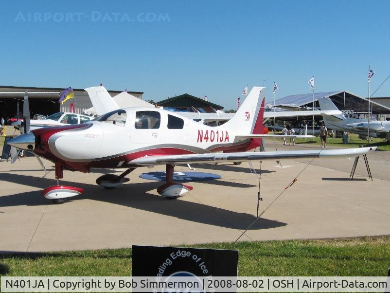 N401JA, 2008 Cessna LC41-550FG C/N 411031, On display at Airventure 2008 - Oskosh, WI