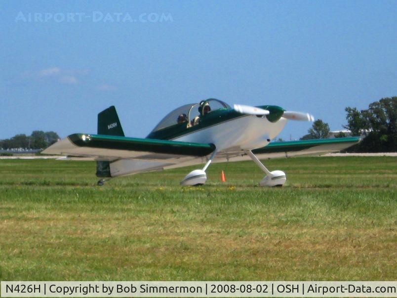 N426H, 2003 Vans RV-8 C/N 81246, Airventure 2008 - Oshkosh, WI