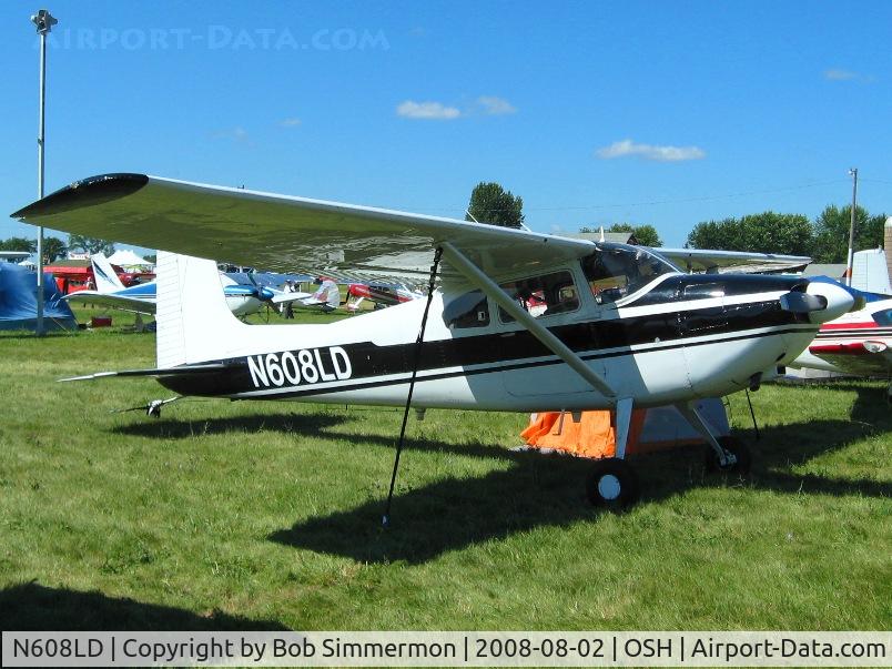 N608LD, 1958 Cessna 180A C/N 50206, Airventure 2008 - Oshkosh, WI