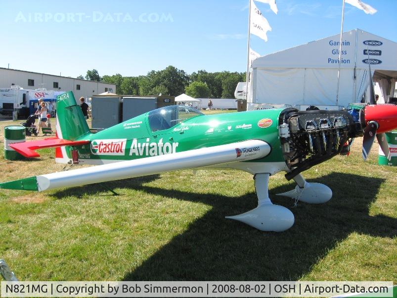 N821MG, 2006 Extra EA-300S C/N 1035, On display at Airventure 2008 - Oskosh, WI