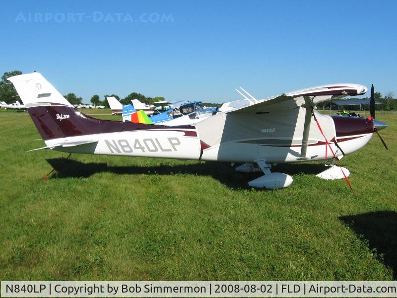 N840LP, 2004 Cessna 182T Skylane C/N 18281483, In the transient parking area at Fond du Lac, WI during Airventure 2008