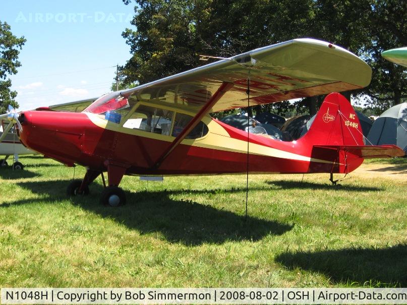 N1048H, 1948 Aeronca 15AC Sedan C/N 15AC-59, Airventure 2008 - Oshkosh, WI