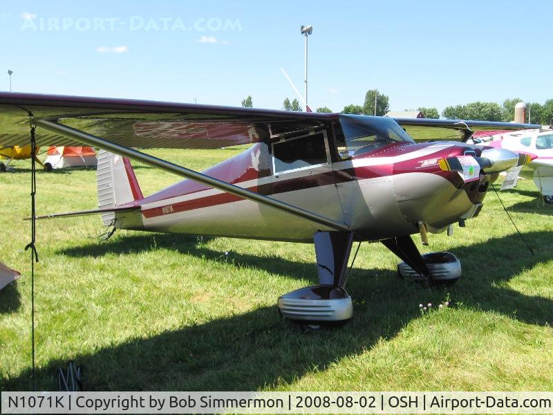 N1071K, 1946 Luscombe 8A C/N 3798, Airventure 2008 - Oshkosh, WI