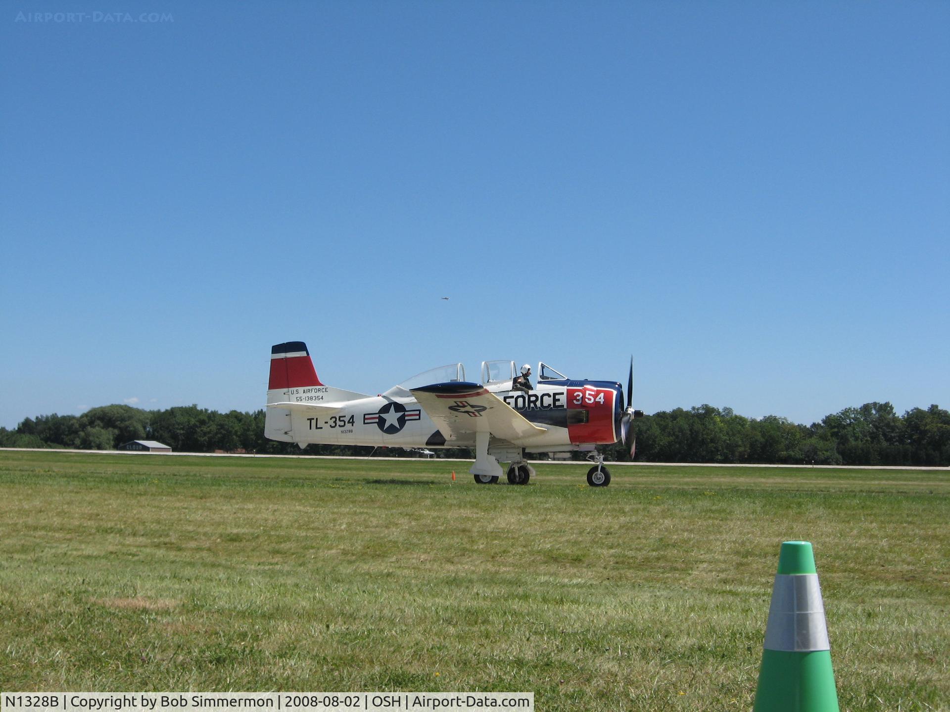 N1328B, 1955 North American T-28B Trojan C/N 200-425, Airventure 2008 - Oshkosh, WI