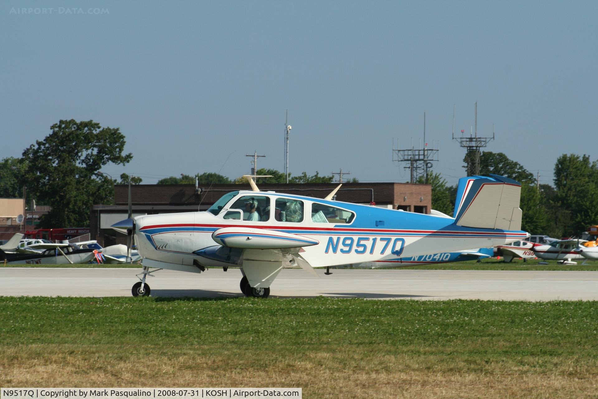 N9517Q, 1966 Beech V35 Bonanza C/N D-8074, Beech V35