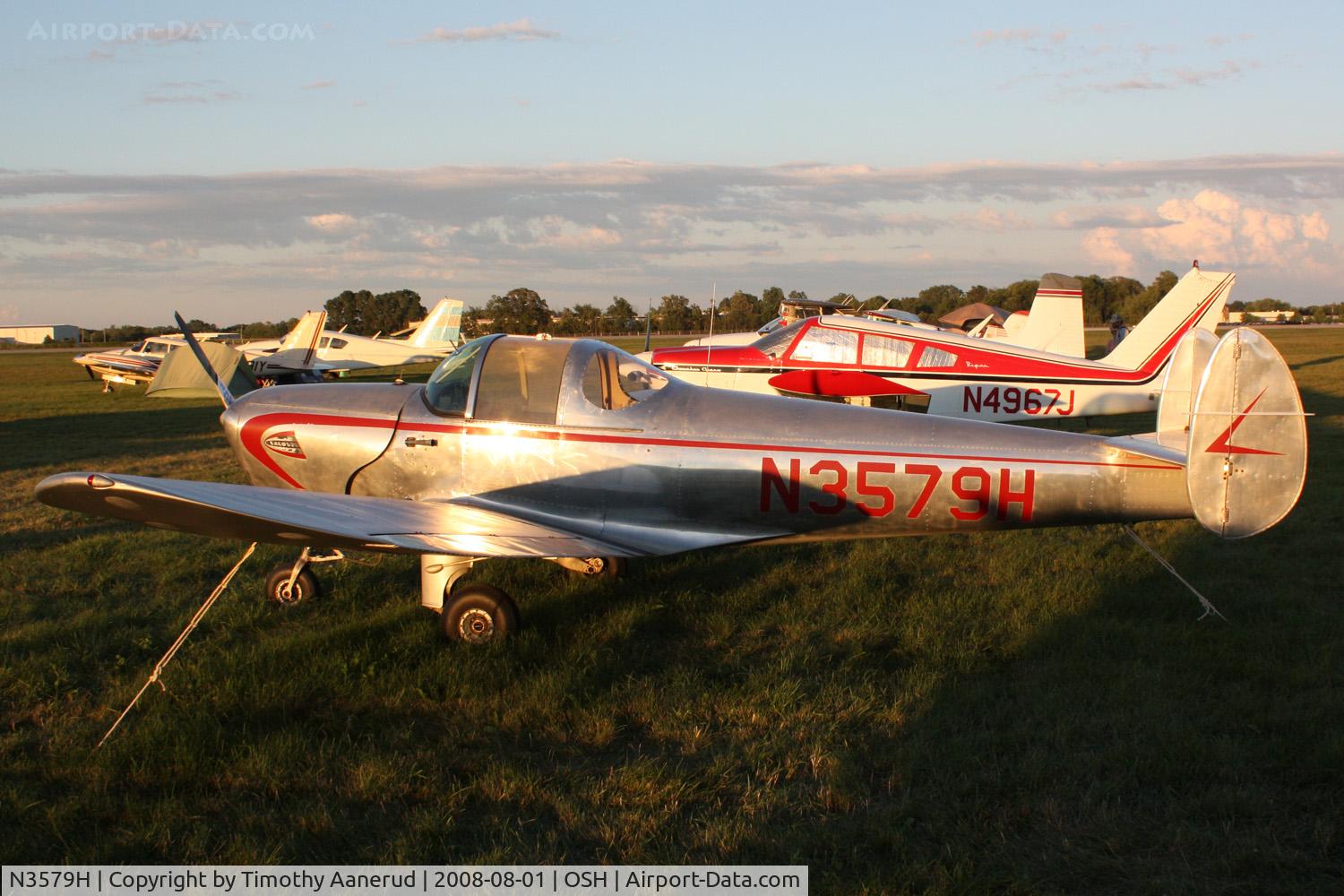 N3579H, 1946 Erco 415C Ercoupe C/N 4204, EAA AirVenture 2008, 1946 Ercoupe 415-C, c/n 4204