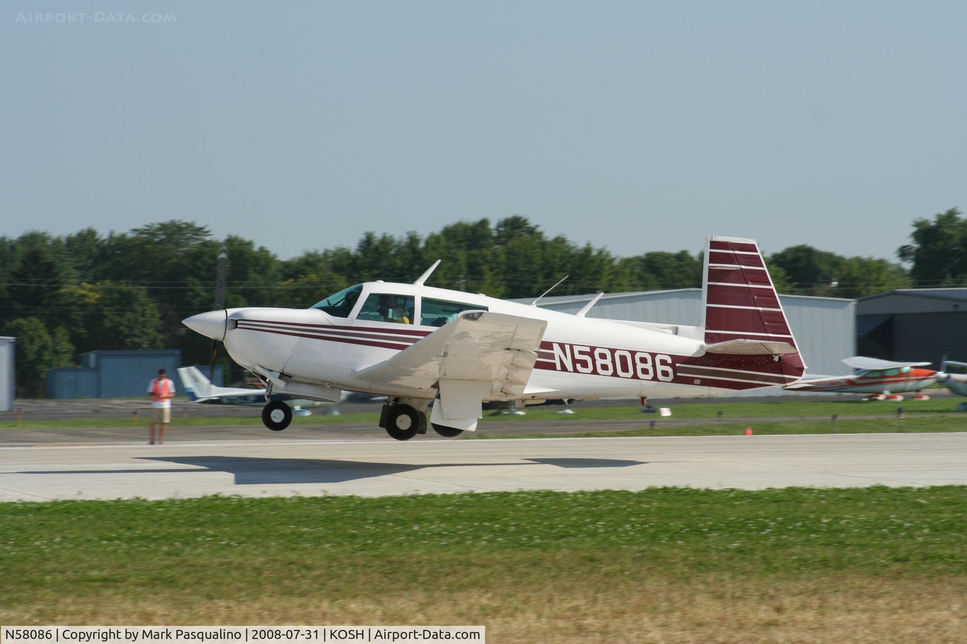 N58086, 1985 Mooney M20J 201 C/N 24-1552, Mooney M20J