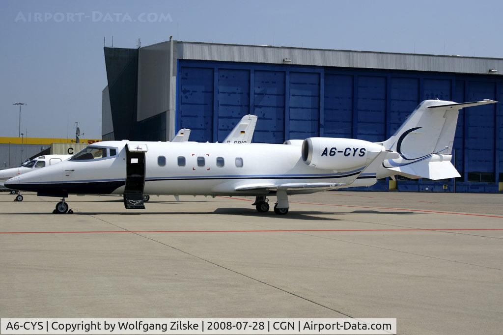 A6-CYS, 2008 Learjet 60XR C/N 60-341, visitor