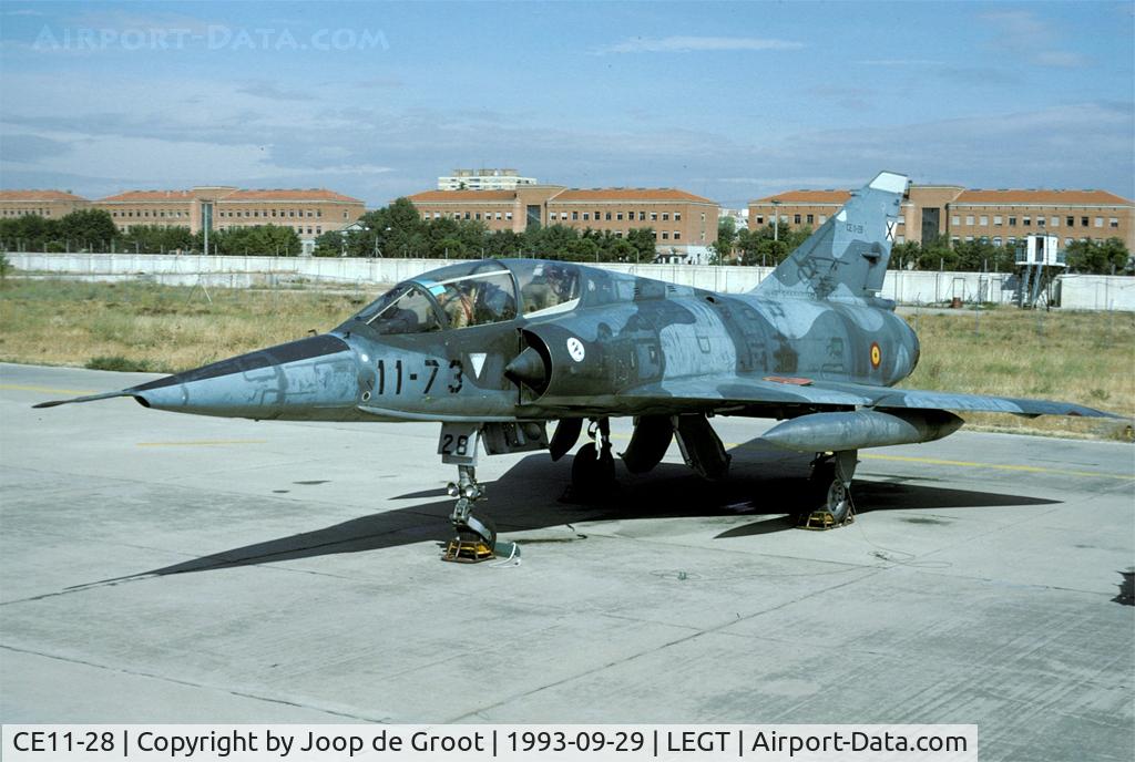 CE11-28, Dassault Mirage IIIDE C/N 547, After being withdrawn the Spanish Mirage III were stored at Getafe waining for the buyer that never came.