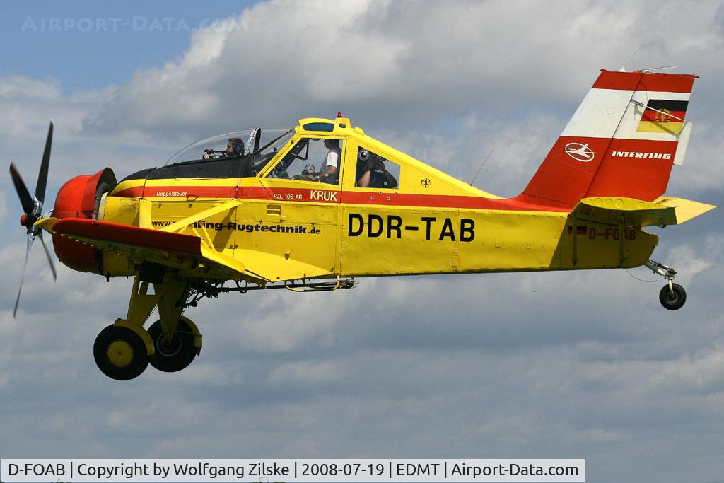 D-FOAB, 1978 PZL-Okecie PZL-106AR/2M Kruk C/N 48040, visitor
