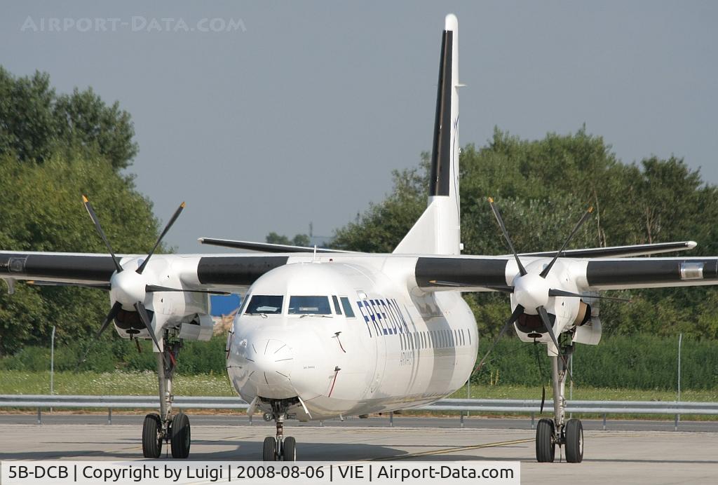 5B-DCB, 1991 Fokker 50 C/N 20230, Freedom Airways
