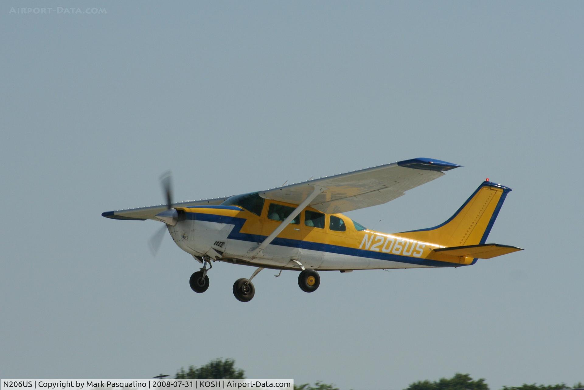 N206US, 1974 Cessna U206F Stationair C/N U20602628, Cessna U206F