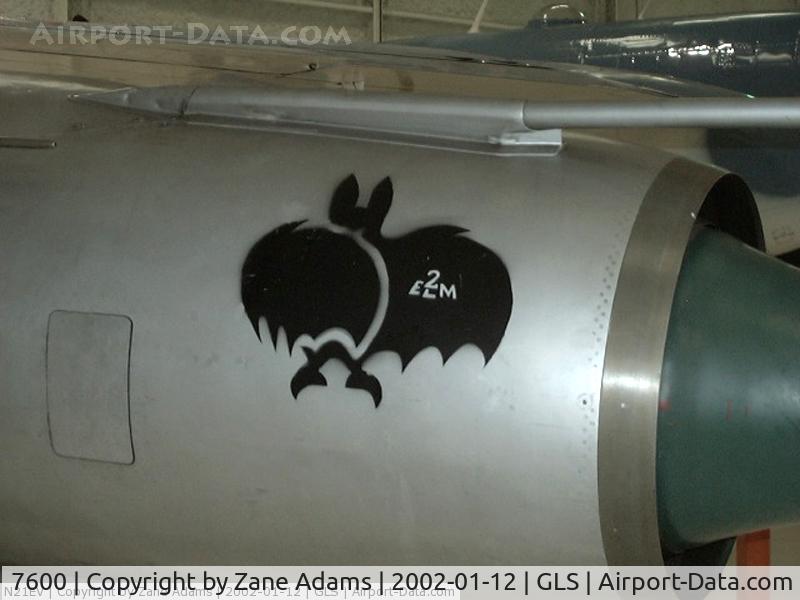 7600, 1975 Mikoyan-Gurevich MiG-21MF C/N 96007600, Mig 21 at Lone Star Flight Museum @ 2002