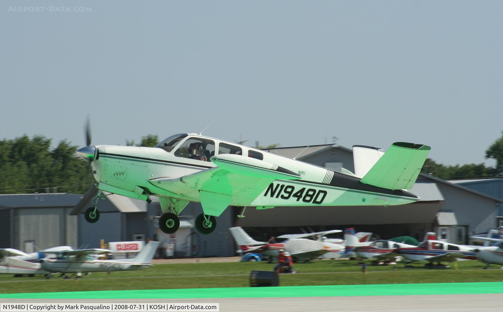 N1948D, 1952 Beech C35 Bonanza C/N D-3227, Beech C35