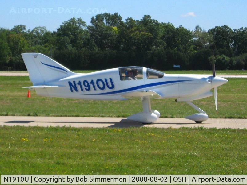 N1910U, 2005 Team Tango Tango 2 C/N T-19, Airventure 2008 - Oshkosh, WI