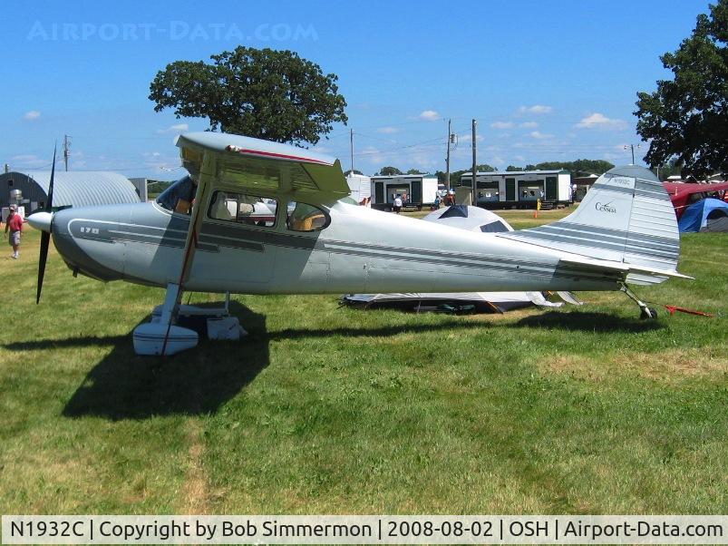 N1932C, 1953 Cessna 170B C/N 26077, Airventure 2008 - Oshkosh, WI