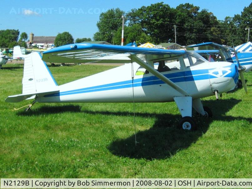 N2129B, 1949 Luscombe 8F Silvaire C/N 6556, Airventure 2008 - Oshkosh, WI