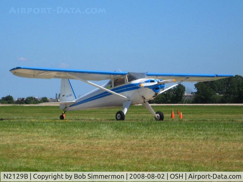 N2129B, 1949 Luscombe 8F Silvaire C/N 6556, Airventure 2008 - Oshkosh, WI