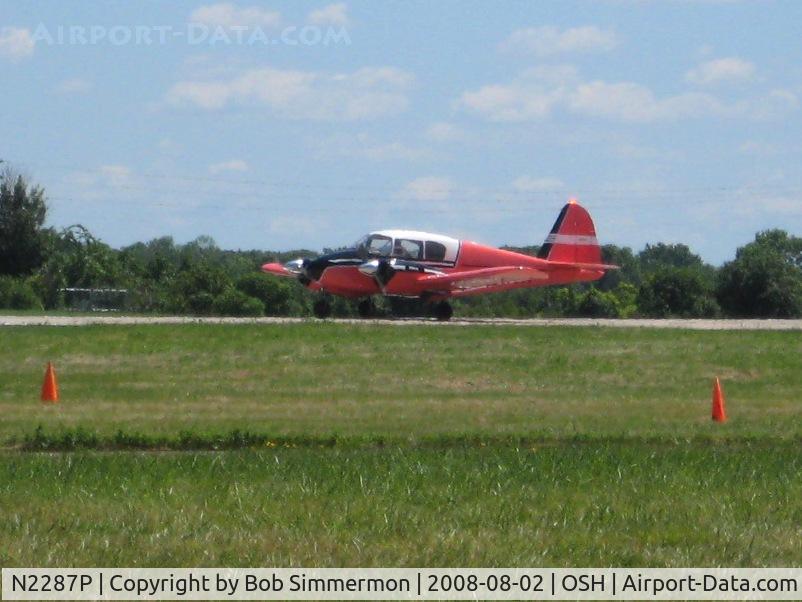 N2287P, 1957 Piper PA-23 Apache C/N 23-898, Airventure 2008 - Oshkosh, WI