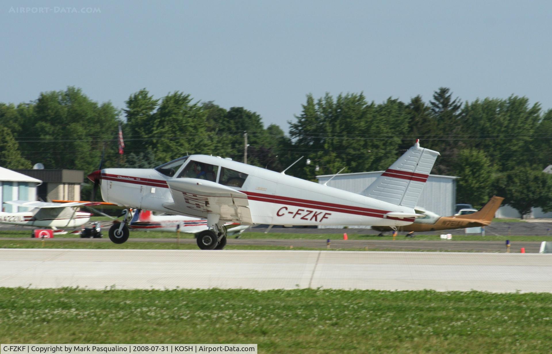 C-FZKF, 1968 Piper PA-28-140 C/N 28-24378, Piper PA-28-140