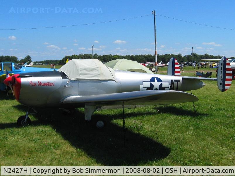 N2427H, 1946 Erco 415C Ercoupe C/N 3052, Airventure 2008 - Oshkosh, WI