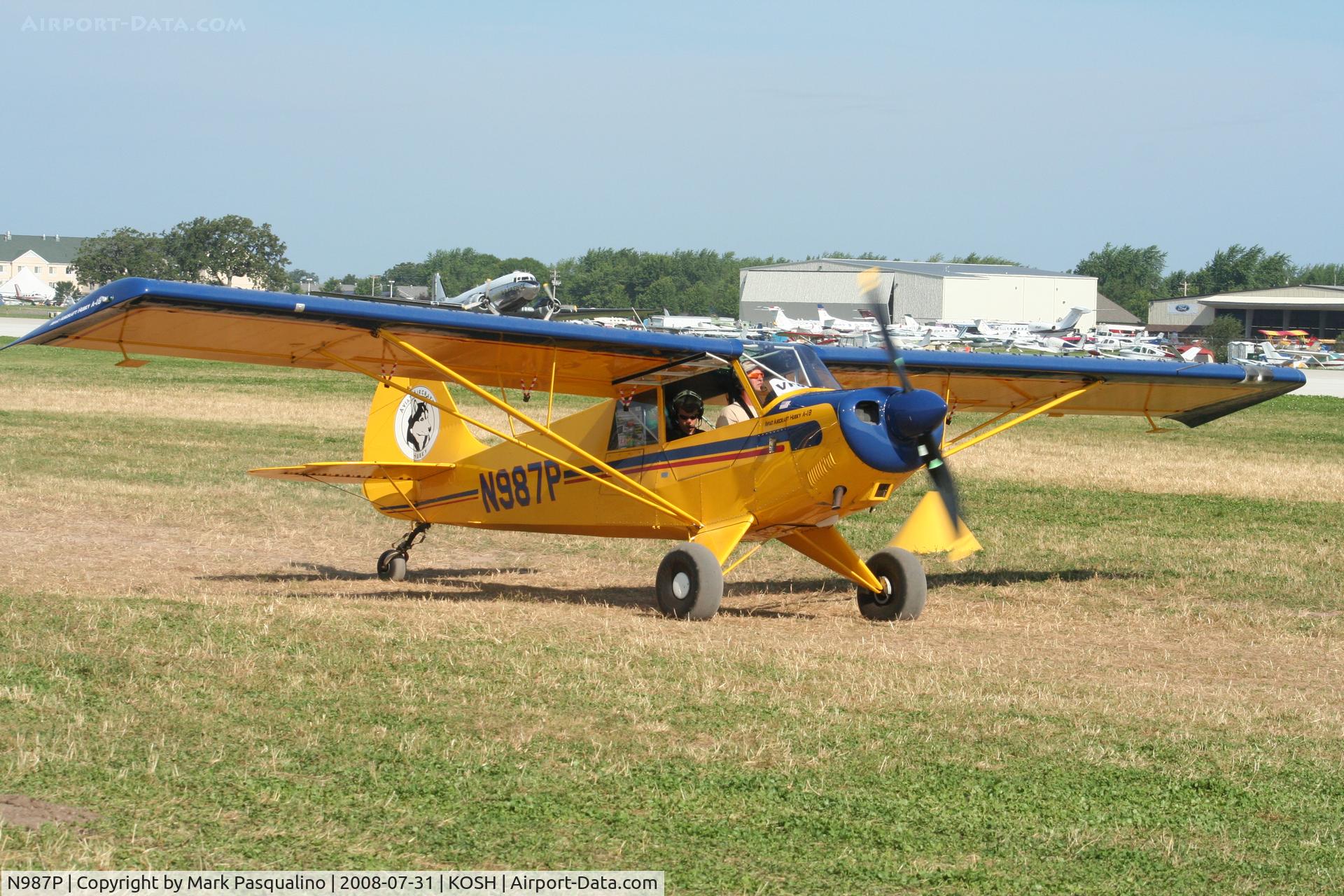 N987P, 2001 Aviat A-1B Husky C/N 2133, Aviat A-1B
