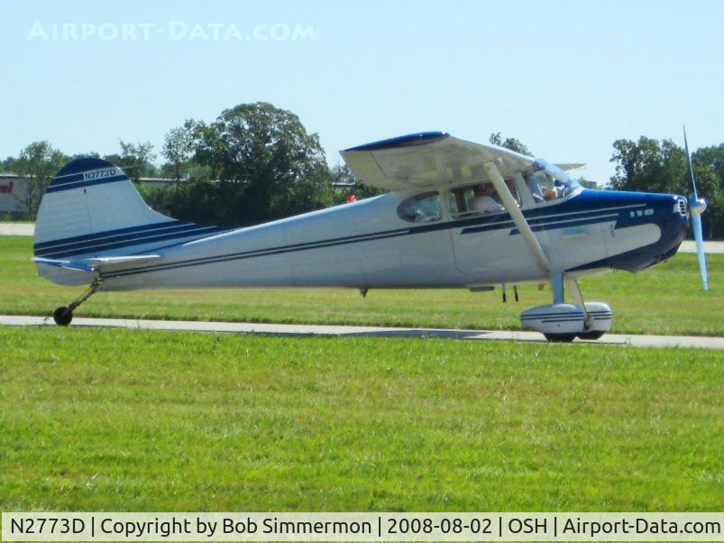 N2773D, 1952 Cessna 170B C/N 25315, Airventure 2008 - Oshkosh, WI