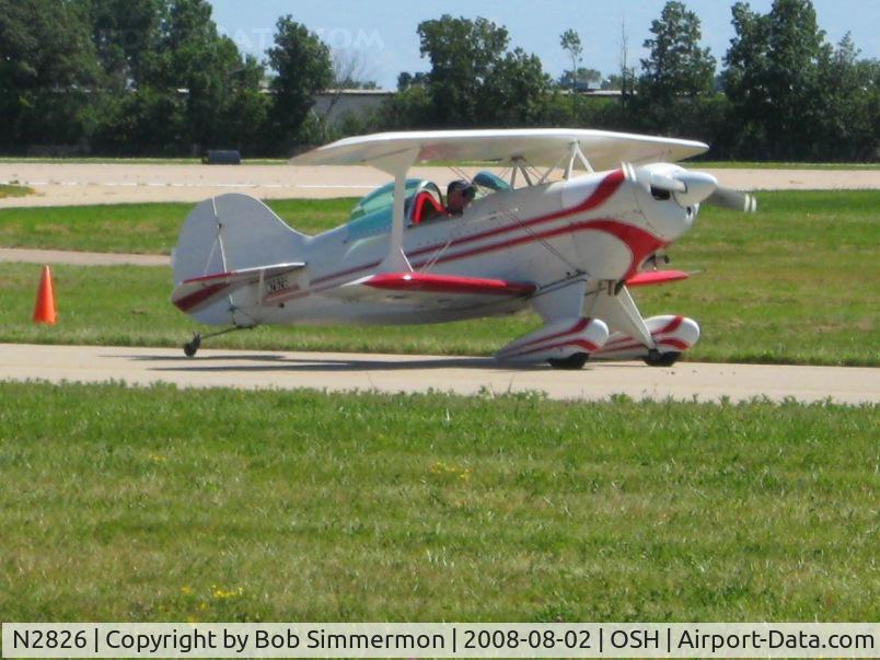 N2826, 1970 Pitts S-1 Special C/N GB-2, Airventure 2008 - Oshkosh, WI
